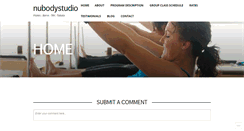 Desktop Screenshot of nubodystudio.com