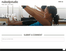 Tablet Screenshot of nubodystudio.com